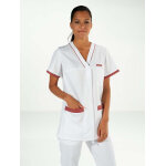 Clemix lafont tunique femme blanche / cassis alexandra