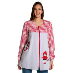 Dyneke blouse de maitresse d'�cole manches longues  chaperon rouge