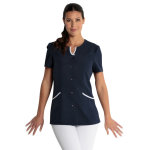 Dyneke blouse m�dicale courte bleu marine