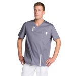 Dyneke blouse m�dicale moderne look grise pour homme