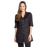 Dyneke blouse noire d'esth�ticienne luxe style