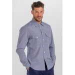 Dyneke chemise de service homme vichy bleu