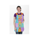 Dyneke �tole d'enseignante motif monstre 100% polyester