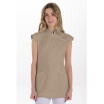 Dyneke �tole avec passepoil femme beige