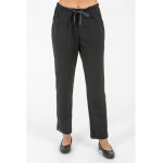 Dyneke pantalon femme en maille piqu�e noir