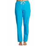 Dyneke pantalon m�dical bleu turquoise, coupe unisexe stretch