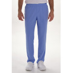 Dyneke pantalon m�dical sans poches unisexe bleu