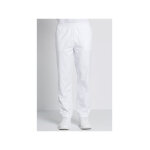Dyneke pantalon médical unisexe microfibre élastique blanc 94% polyester 6% Élasthanne Dyneke pantalon médical unisexe microfibre élastique blanc 94% polyester 6% Élasthanne