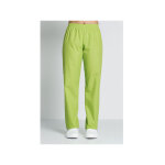 Dyneke pantalon m�dical unisexe sans poches pistache 70% polyester 30% coton