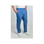 Dyneke pantalon unisexe avec poches bleu 100% polyester