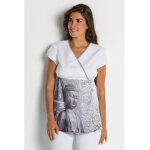 Dyneke tunique kimono cache - coeur esth�ticienne bouddha