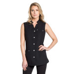 Dyneke tunique noire d'esth�tique sans manche