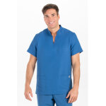 Dyneke tunique unisexe en microfibre bleue 100% polyester