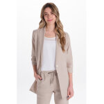 Dyneke veste beige pour femme � manches 3 / 4