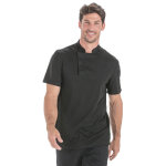 Dyneke veste de cuisine  manches courtes col mao homme