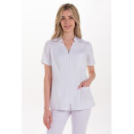 Dyneke veste �lastique manches courtes femme blanc