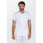 Dyneke veste homme � manches courtes ranglan coutures vertes 67% polyester 33% coton