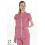 Dyneke veste m�dicale manches courtes femme rose