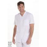 Dyneke veste microfibre stretch homme blanc