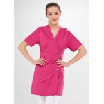 Eldan blouse d'esth�ticienne rose venus couture