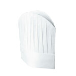 Isacco lot de 10 toques cuisinier 29 cm