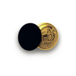 Isacco lot de 4 boutons jumeaux or + noir noir