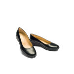 Isacco ballerines noires cuir