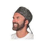 Isacco bandana unisexe san francisco noir 100% coton