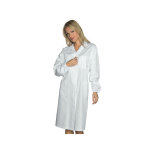 Isacco blouse blanche chimie femme 100% coton prvention des risques