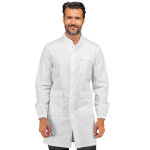 Isacco blouse blanche de chimie manches longues anti - acide certifi�e ce