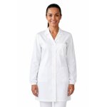 Isacco blouse blanche avec �lastique pour infirmi�re singapour � manche longue 65% polyester / 35% coton ...