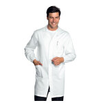 Isacco blouse blanche pour homme grande taille 3xl 100 cm anti acide