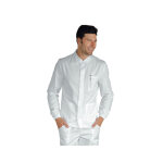 Isacco blouse blanche m�dicale manches longues pour homme