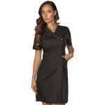 Isacco blouse femme monastir noir 65% polyester 35% coton