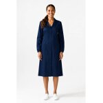 Isacco blouse laboratoire femme pr�vention des risques bleu fonc�