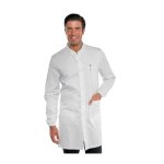 Isacco blouse m�dicale blanche manche longue dover