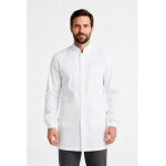 Isacco blouse m�dicale blanche manches longues resserr�es aux poignets homme dover