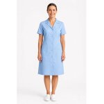 Isacco blouse m�dicale femme manches courtes bleu