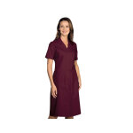 Isacco blouse m�dicale manches courtes femme bordeaux