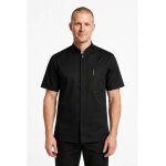Isacco blouse m�dicale manches courtes pour homme, corfu noir