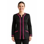 Isacco blouse m�dicale moderne noire et rose