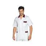 Isacco blouse m�dicale peter m / m blanc bordeaux