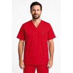 Isacco blouse m�dicale rouge mixte � enfiler