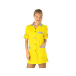 Isacco blouse de travail manches ajustables york jaune ray� jaune