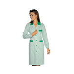 Isacco blouse de travail manches longues positano ray� vert vert
