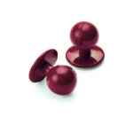 Isacco lots de boutons 10 pièces bordeaux Isacco lots de boutons 10 pièces bordeaux