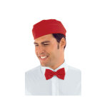 Isacco calot de cuisinier rouge Isacco calot de cuisinier rouge