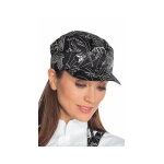 Isacco casquette serveur sam noir blanc
