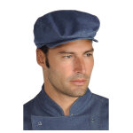Isacco chapeau beret de cuisine en jeans
