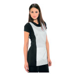 Isacco chasuble m�dicale papeete noir blanc